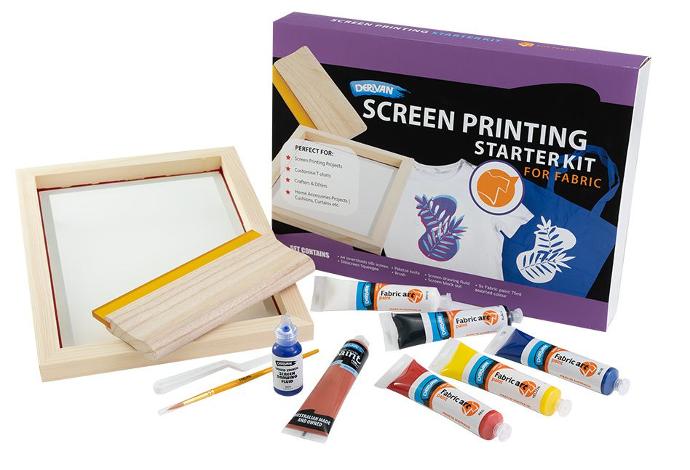 Screen printing starter kit for Fabric