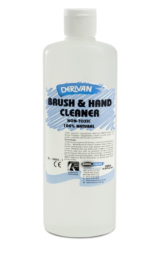  DERIVAN 500ML BRUSH&HAND CLEANER